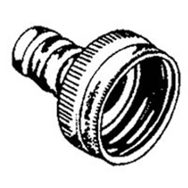 New Courtyard PP850-81 0.63 in. Id x 0.75 in. Fht Hose Repair Coupling NE442185 - main